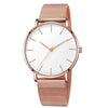 2019 Ultra-thin Rose Gold Watch Minimalist Mesh Women Watch montre femme  Watches Zegarek Damski Watch  Relojes Para Mujer Reloj